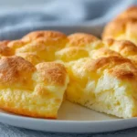 Wolkenbrot Rezept fluffig gebacken auf Teller