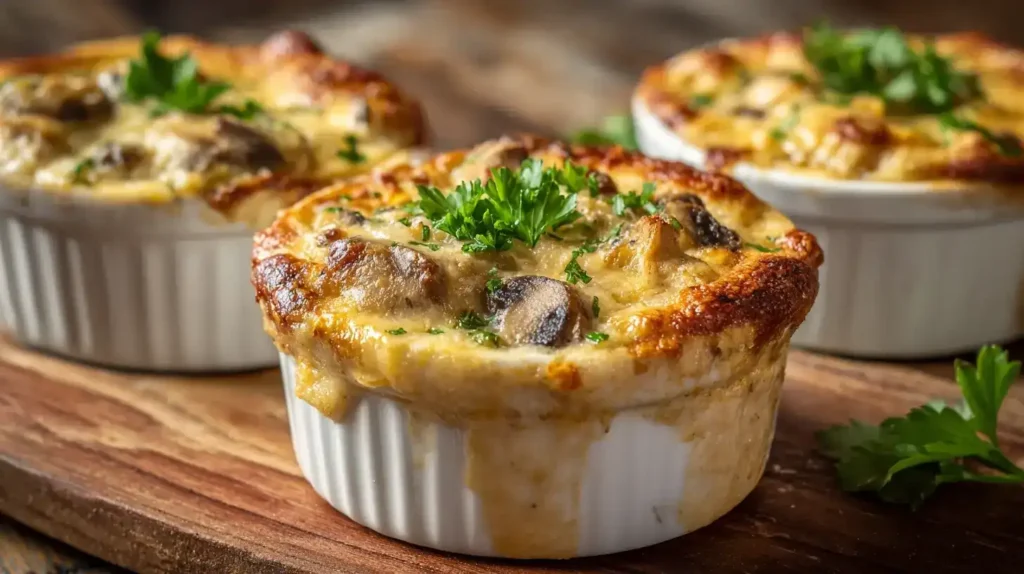 Würzfleisch Rezept im Ofen überbacken mit Käse